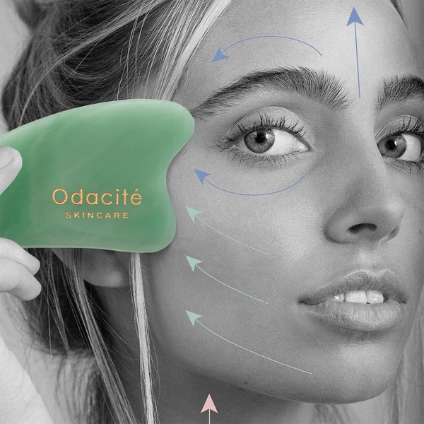 Cult Odacité Crystal Contour Gua Sha - Green Aventurine