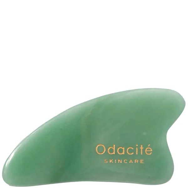 cult Odacité Crystal Contour Gua Sha - Green Aventurine