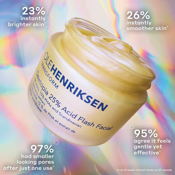 Cult OLE HENRIKSEN Dewtopia 25% Acid Flash Facial Mask 50ml