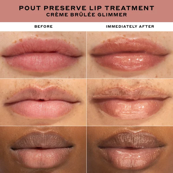 Cult Ole Henriksen Glimmer Pout Preserve Lip Treatment Crème Brulee