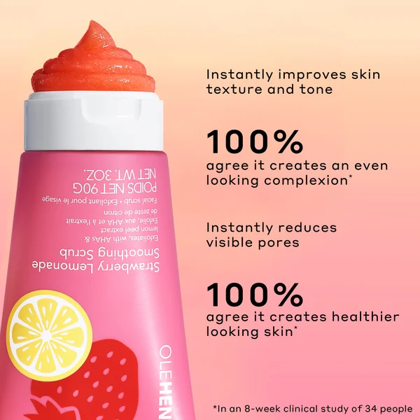 Cult Ole Henriksen Strawberry Lemonade Smoothing Scrub 90g