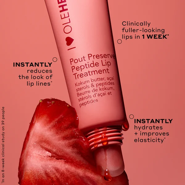 Cult OLE HENRIKSEN Strawberry Sorbet Pout Preserve Peptide Lip Treatment 12ml