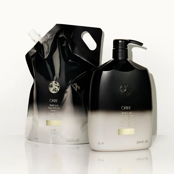 Cult Oribe Gold Lust Repair And Restore Shampoo 1L Refill