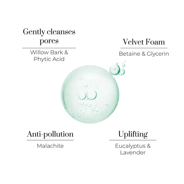 Cult Oskia Citylife Cleansing Concentrate Velvet Foaming Anti-Pollution Gel Cleanser 40ml