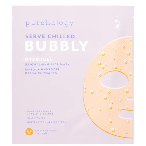 cult Patchology Bubbly Brightening Hydrogel Mask 147ml