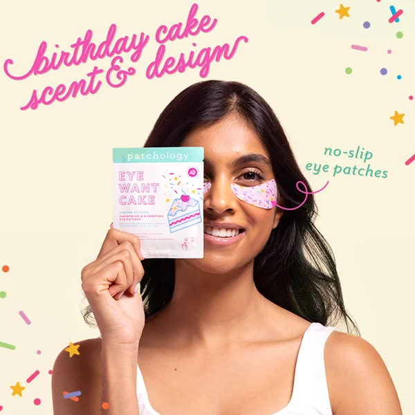 Cult Patchology Eye Want Cake Limited Edition Smoothing & Hydrating Eye Patches - Single