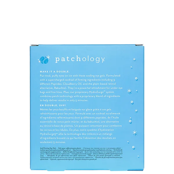 Cult Patchology Serve Chilled On Ice Eye Gels 5 Pairs