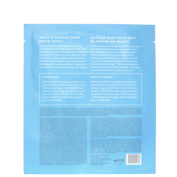 Cult Patchology Serve Chilled On Ice Hydrogel Mask 44g