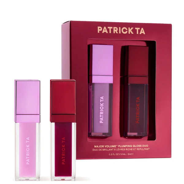 cult PATRICK TA Major Holiday Gloss Duo Headliner and Main Stage