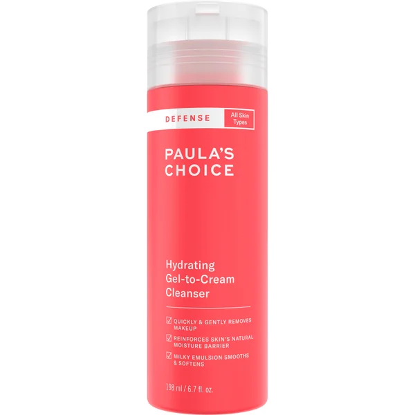 cult Paula's Choice Defense Hydrating Gel-To-Cream Cleanser