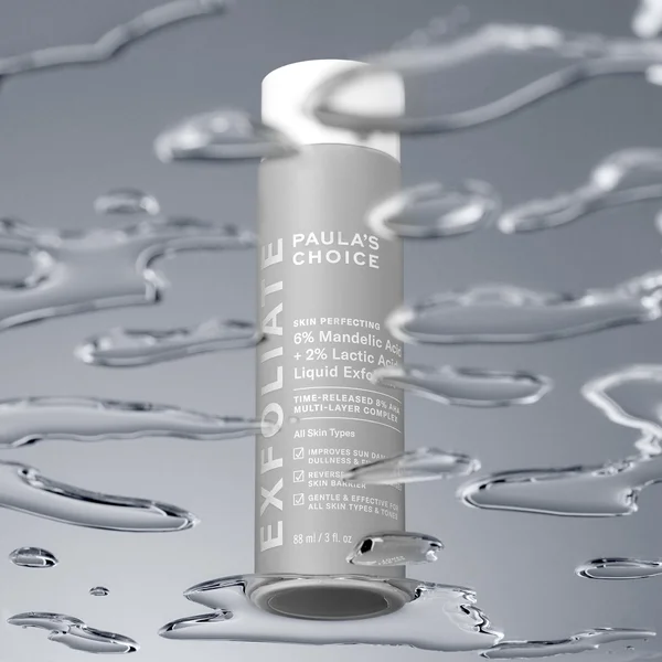Cult Paula's Choice Skin Perfecting 6% Mandelic Acid And 2% Lactic Acid Liquid Exfoliant 88ml