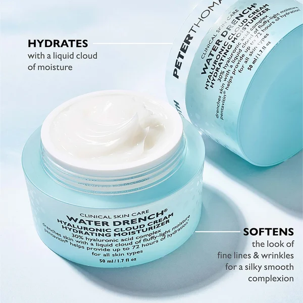 Cult Peter Thomas Roth Water Drench Hyaluronic Cloud Cream Hydrating Moisturizer 50ml