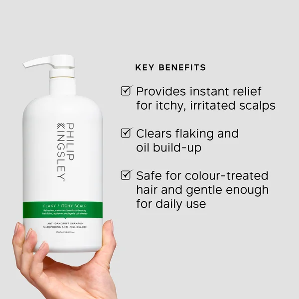 Cult Philip Kingsley Flaky/Itchy Scalp Anti-Dandruff Shampoo 1000ml