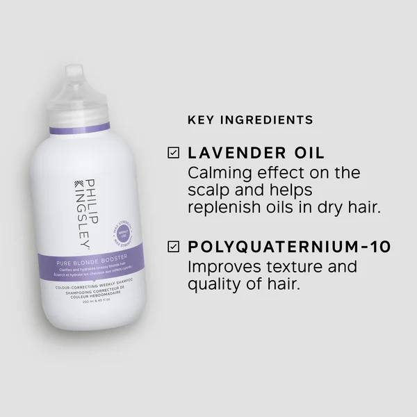 Cult Philip Kingsley Pure Blonde Booster Shampoo 250ml