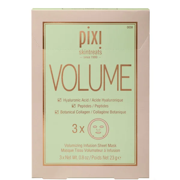 Cult PIXI VOLUME Collagen Boost Sheet Mask (Pack Of 3)