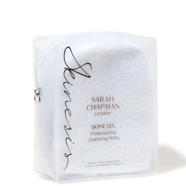 cult Sarah Chapman Skinesis Professional Cleansing Mitts x 4