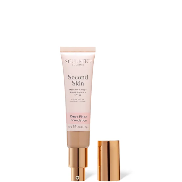 Cult Sculpted By Aimee Second Skin Dewy Foundation (Various Shades) 30ml
