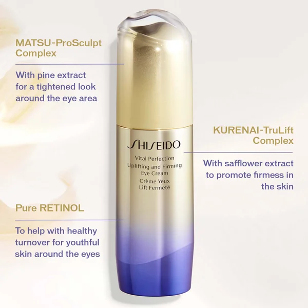 Cult Shiseido Vital Perfection Uplifting And Firming Eye Cream 15ml