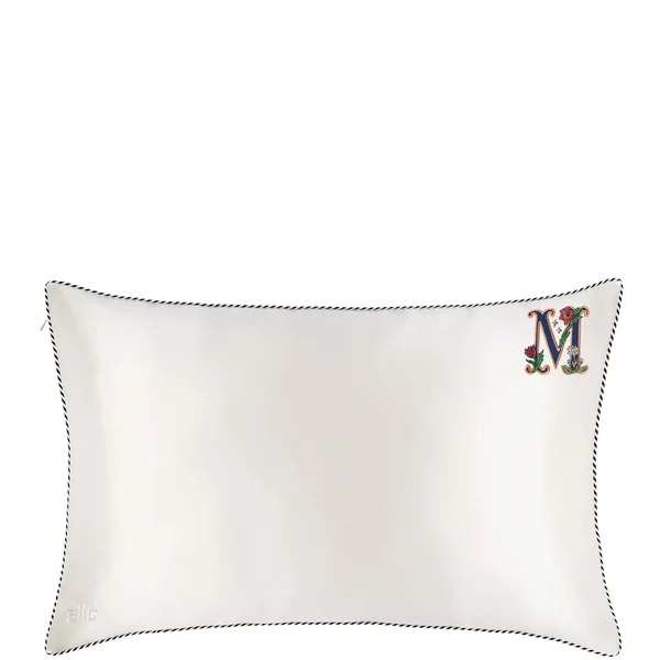Cult Slip Pure Silk Initial Collection Queen Pillowcase - White | M