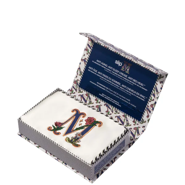 Cult Slip Pure Silk Initial Collection Queen Pillowcase - White | M