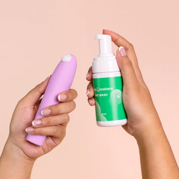 Cult Smile Makers Vibe Wash Foaming Antibacterial Toy Cleaner 100ml