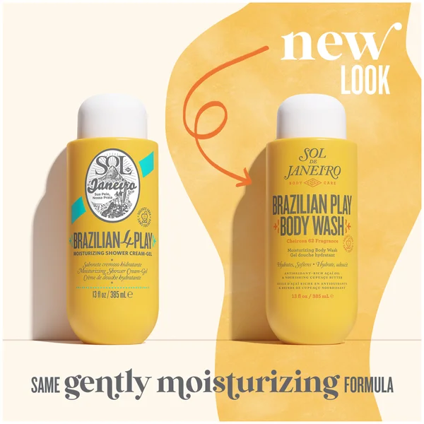 Cult Sol De Janeiro Brazilian 4 Play Moisturizing Shower Cream-Gel 385ml