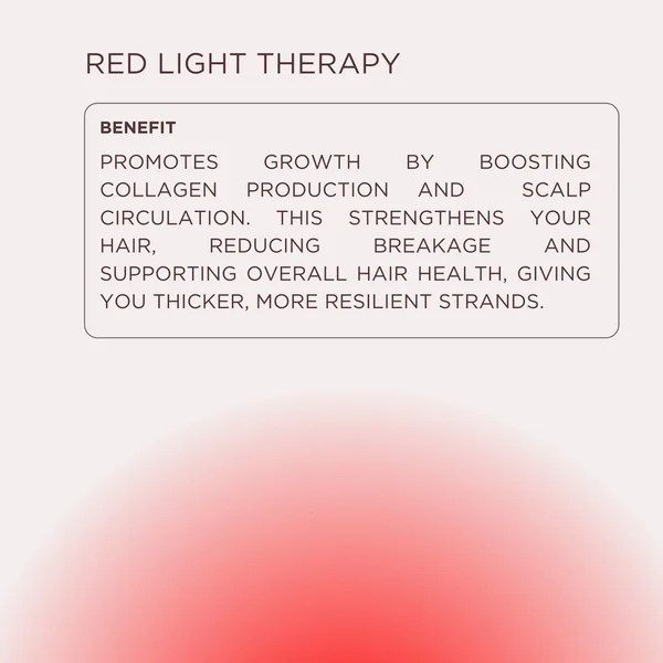 Cult Solaris Labs NY Intensive Red LED Hairband Supporting Growth