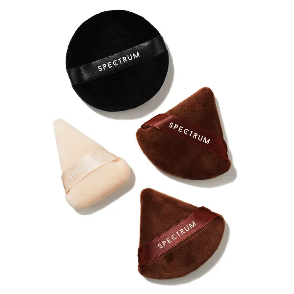 Cult Spectrum Accessories Pantherine Professional 4 Piece Make Up Puff Bundle