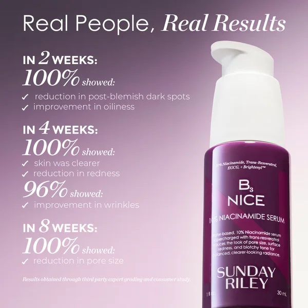 Cult Sunday Riley B3 Nice 10% Niacinamide Serum 30ml