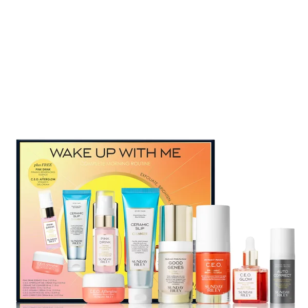 Cult Sunday Riley Wake Up With Me Complete Morning Routine