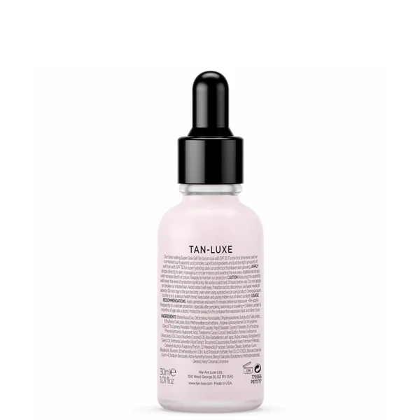 Cult Tan-Luxe Super Glow SPF30 Hyaluronic Self-Tan Serum 30ml