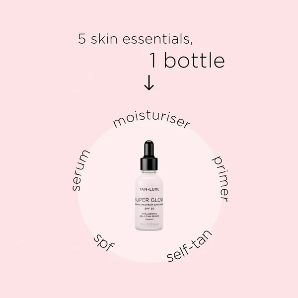 Cult Tan-Luxe Super Glow SPF30 Hyaluronic Self-Tan Serum 30ml