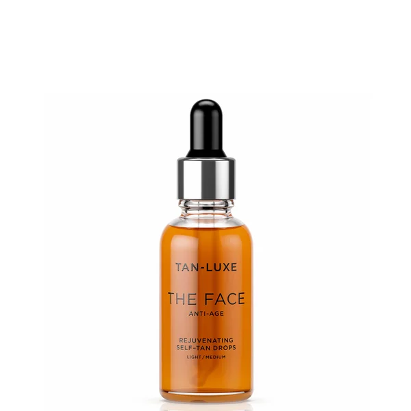 cult Tan-Luxe The Face Anti-Age Rejuvenating Self-Tan Drops 30ml - Light/Medium