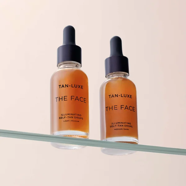 Cult Tan-Luxe The Face Illuminating Self-Tan Drops 30ml - Medium/Dark