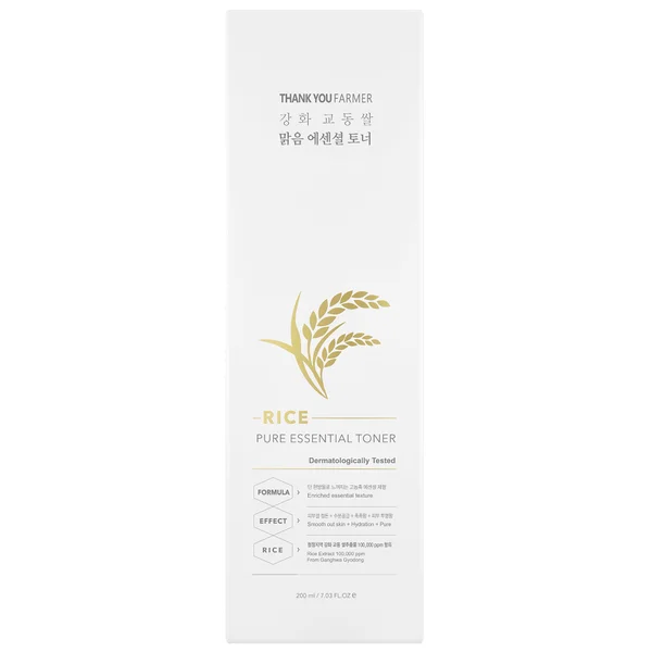 Cult Thank You Farmer Rice Pure Milky Hydrating Essential Toner 200ml