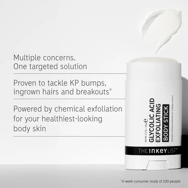 Cult The INKEY List Glycolic Acid Exfoliating Body Stick 45g