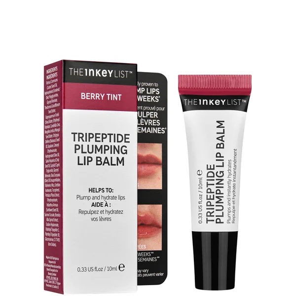 Cult The INKEY List Tripeptide Plumping Lip Balm - Berry Tint