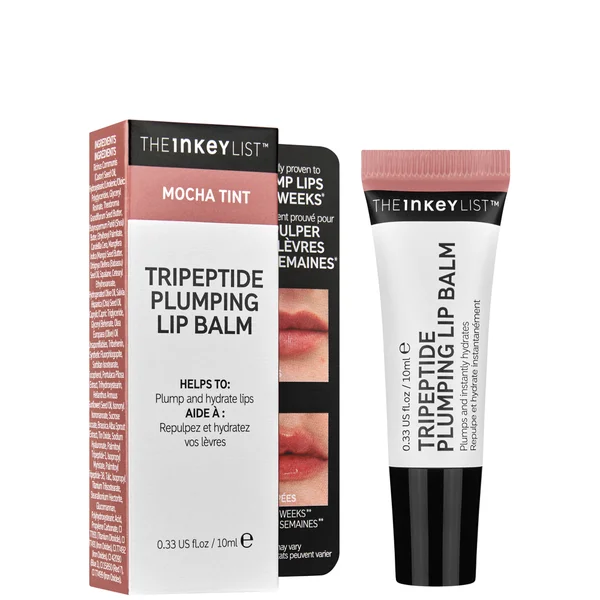 Cult The INKEY List Tripeptide Plumping Lip Balm - Mocha Tint