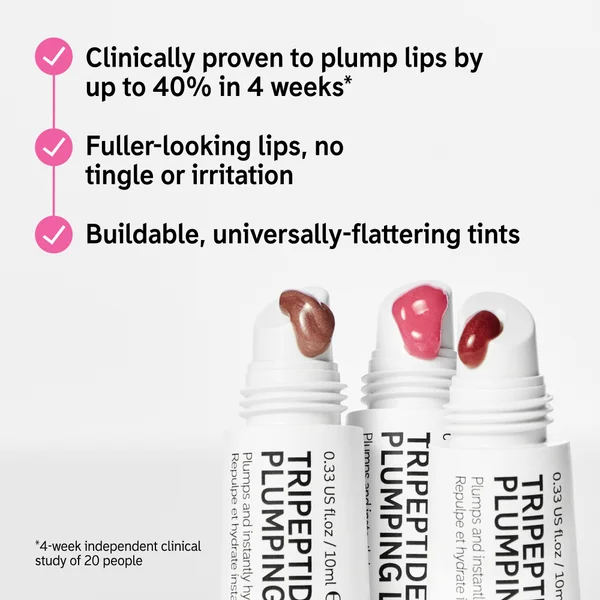 Cult The INKEY List Tripeptide Plumping Lip Balm - Mocha Tint