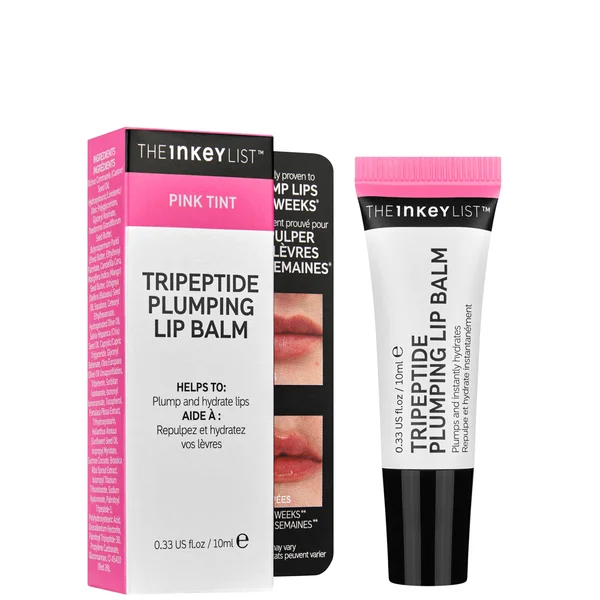 Cult The INKEY List Tripeptide Plumping Lip Balm - Pink Tint