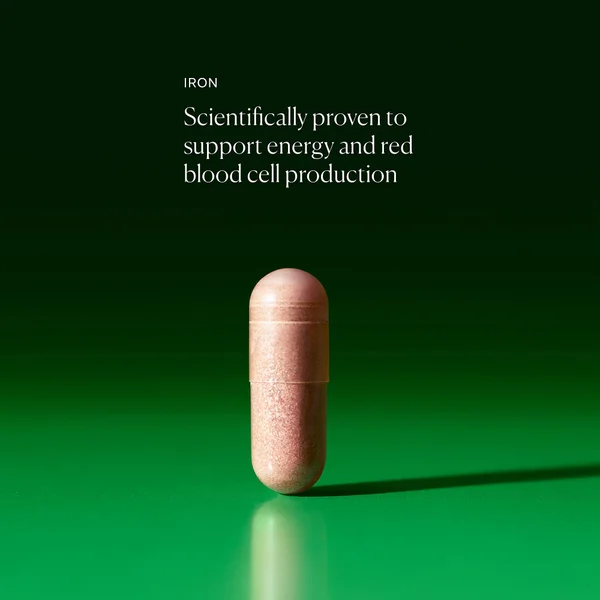 cult The Nue Co. Iron Supplement To Reduce Tiredness (30 Capsules)