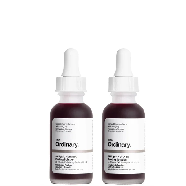 cult The Ordinary AHA 30% and BHA 2% Peeling Solution Duo