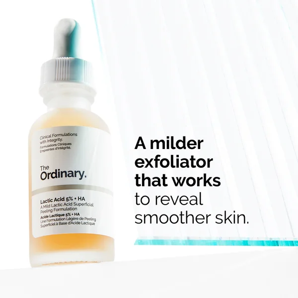Cult The Ordinary Lactic Acid 5% + HA 2% Superficial Peeling Formulation 30ml