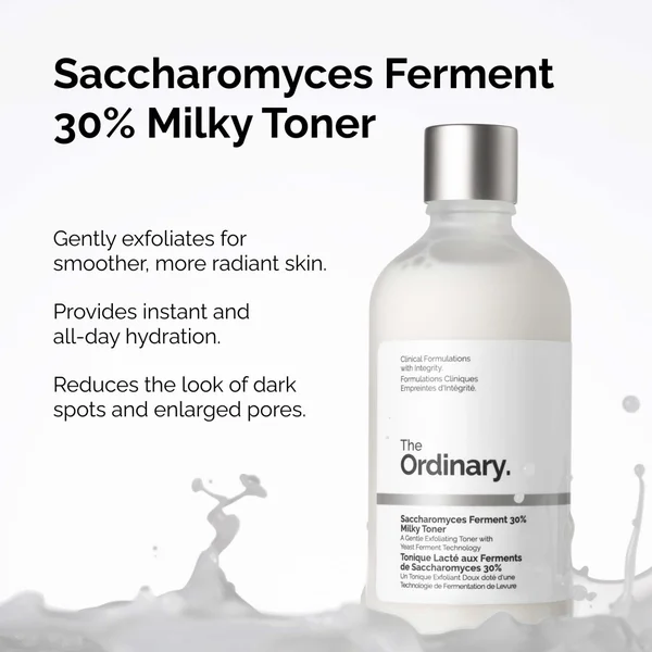 Cult The Ordinary Saccharomyces Ferment 30% Milky Toner 100ml