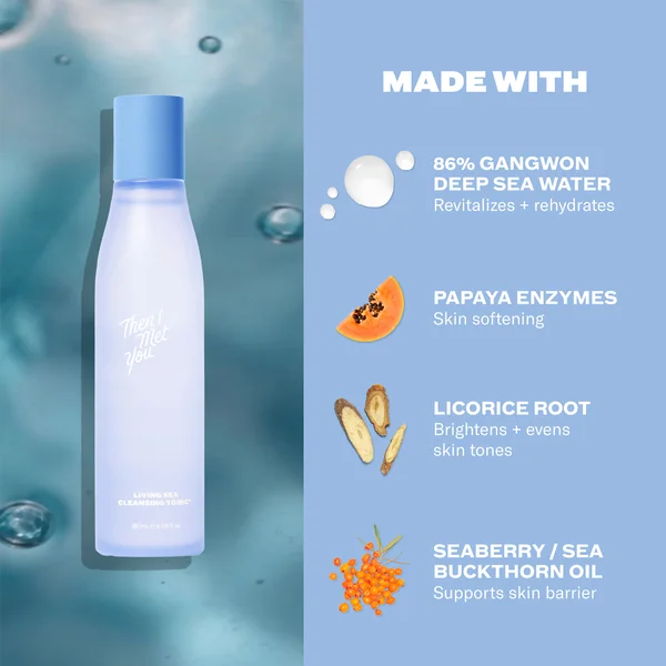 Cult Then I Met You Living Sea Cleansing Tonic 180ml
