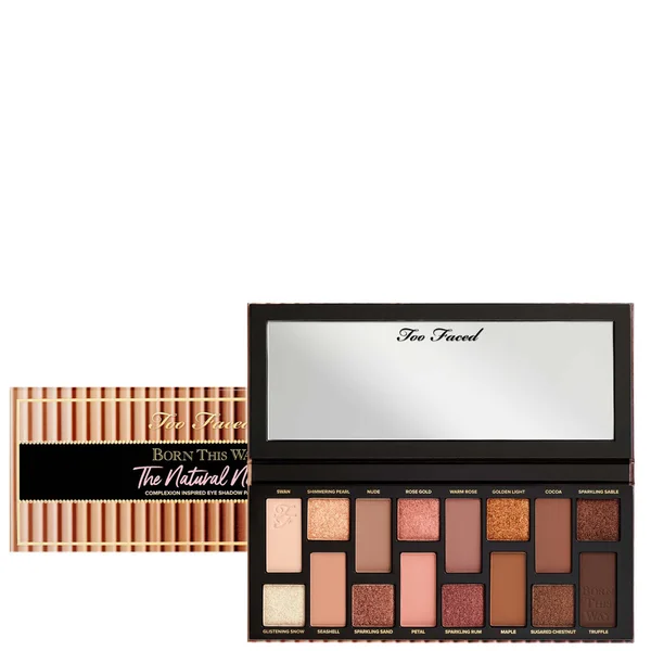 cult Too Faced Born This Way The Natural Nudes Skin-Centric Eyeshadow Palette