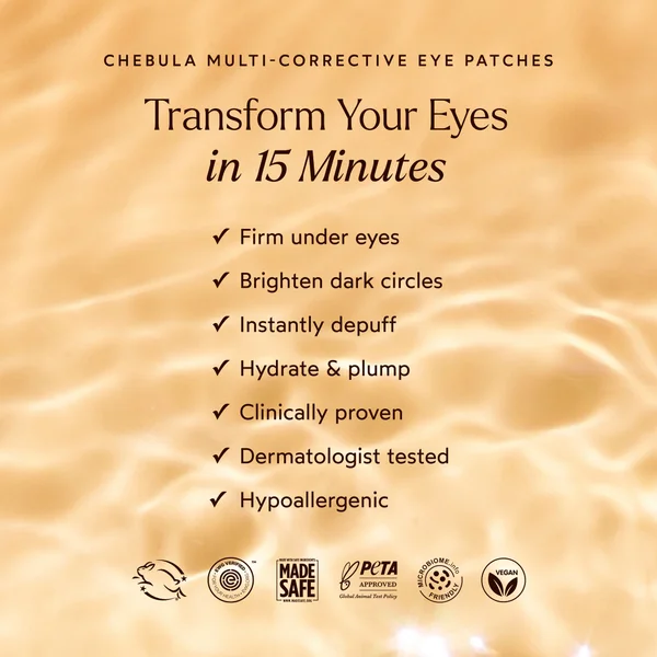 Cult True Botanicals Chebula Multi-Corrective Eye Patches - 25 Pairs