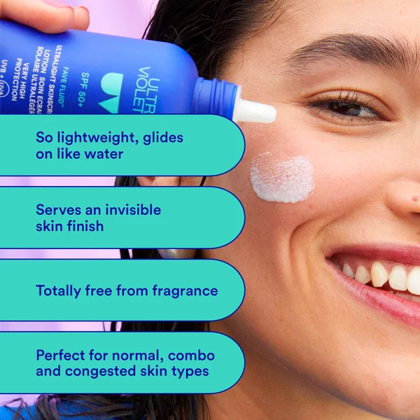 Cult Ultra Violette Fave Fluid SPF 50+ Lightweight Skinscreen 75ml