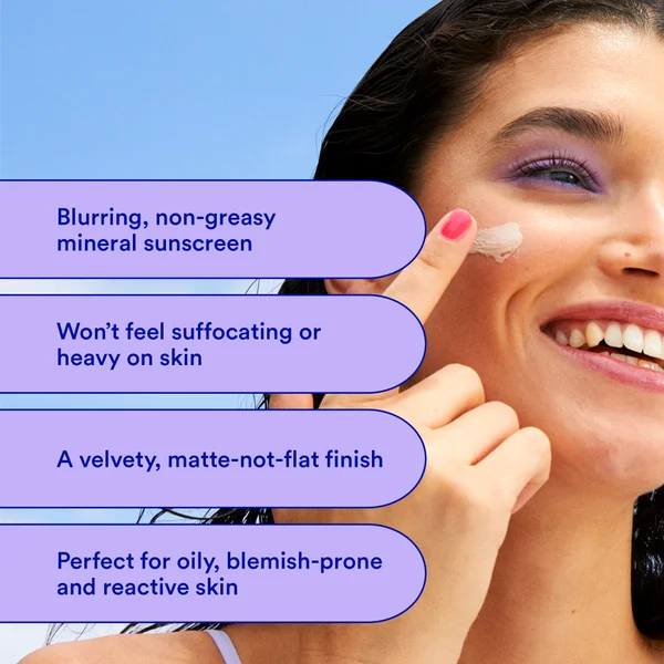 Cult Ultra Violette Lean Screen Mineral Mattifying Fragrance Free Skinscreen SPF 50+