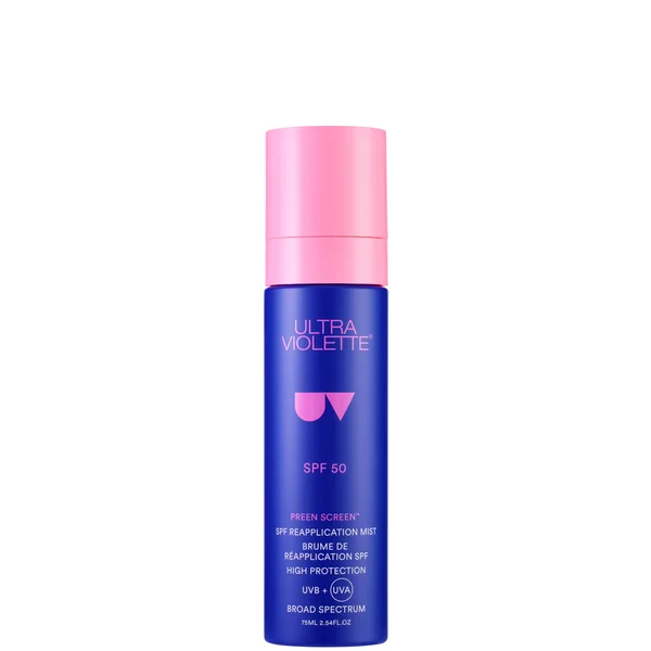 cult Ultra Violette Preen Screen SPF 50+ Reapplication Mist 75ml